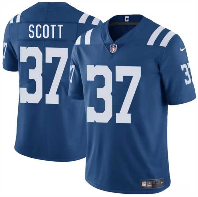 Men & Women & Youth Indianapolis Colts #37 Daniel Scott Blue 2025 Vapor Limited Stitched Jersey,We sell and wholesale Men & Women & Youth Indianapolis Colts #37 Daniel Scott Blue 2025 Vapor Limited Stitched Jersey on line form chian!